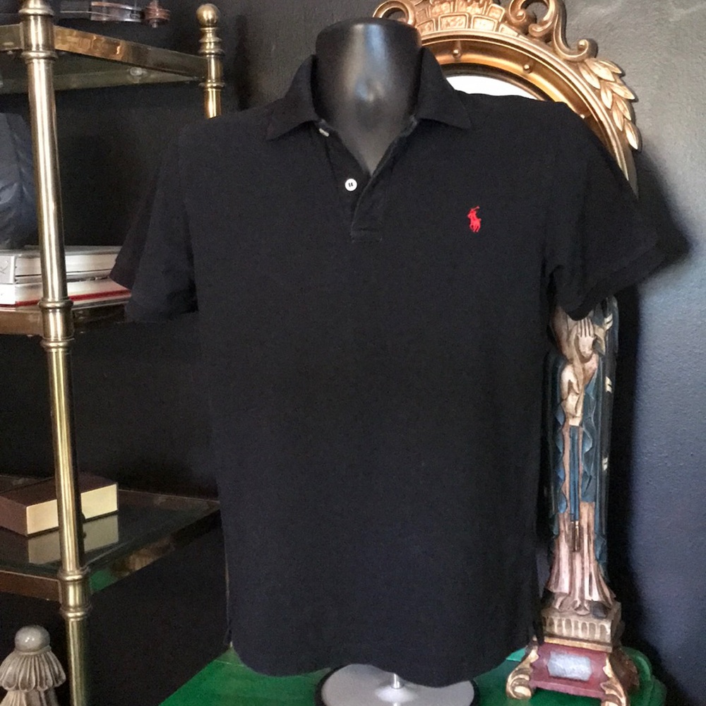 Classic Black Polo